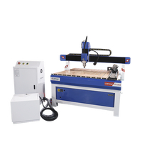 1212 2024 Promotion Machine de fraisage CNC à changement d'outil automatique, avec magasin d'outils linéaire 8 places, pour usinage 2D 3D et travail du bois