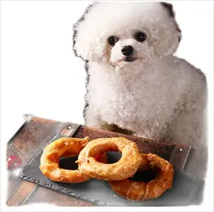Il cane di pollo naturale di vendita caldo tratta il cibo per animali domestici essiccato congelato snack per animali domestici giapponesi masticabili per il gatto del cane facile da digerire e assorbire