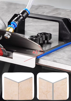 Support de chanfreinage pour meuleuse d'angle pour carreaux de céramique à angle de 45 degrés Haitang