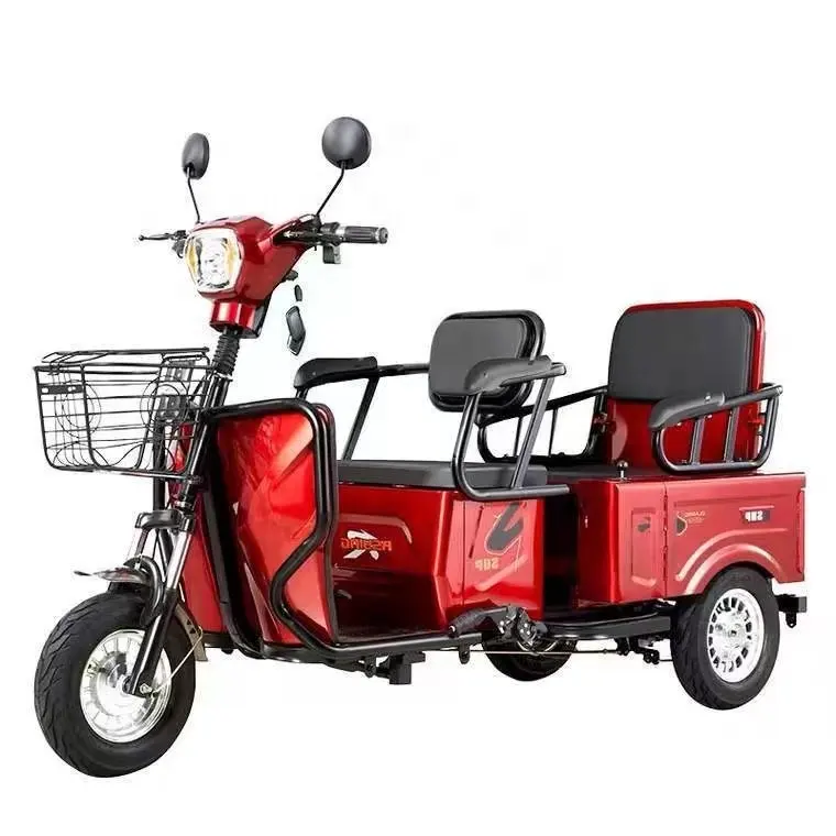 Venta caliente Triciclo eléctrico Motocicleta Potente adulto Triciclo eléctrico Ciclomotor Triciclo Scooter eléctrico Triciclo China Barato 48V 60V