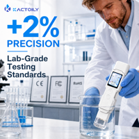 Meilleure Vente BT Online 9 en 1 Testeur Numérique d'Eau pour la Turbidité, l'EC, la Température, la Salinité, le COD, le TOC, le UV275, la Dureté Générale et le TDS