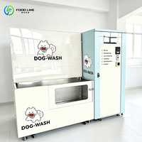 Lavadora de Perros Semiautomática Compacta y Potente para Salones de Mascotas y Uso Doméstico