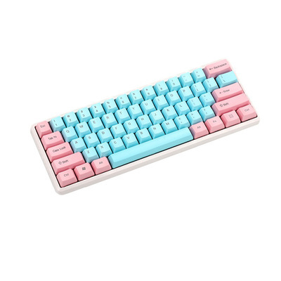Miami Color PBT Material Mechanical Keyboard Keycaps OEM Keight MX Crosses Keycaps