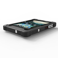 Tableta resistente a prueba de golpes para coche, dispositivo con Wifi, GPS, NFC, IP66, 8 pulgadas, Android 9, con batería poe