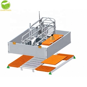 Équipement d'élevage porcin : <span class=keywords><strong>Lit</strong></span> de maternité européen <span class=keywords><strong>pour</strong></span> truies, <span class=keywords><strong>lit</strong></span> de mise bas double, incubateur <span class=keywords><strong>pour</strong></span> porcelets / Cages de mise bas <span class=keywords><strong>pour</strong></span> porcherie - Product Image 6