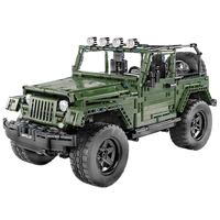 Mould King 13124, Coche Técnico RC, Modelo de Vehículo de Aventura, MOC-5140, Bloques de Plástico para Construir, Juguetes de Bloques de Construcción
