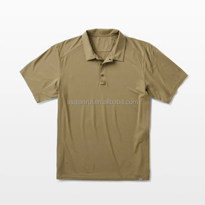 Polo <span class=keywords><strong>de</strong></span> golf personnalisé pour homme à manches courtes en coton, couleur unie confortable, vente en gros, polo tactique unisexe - Product Image 5
