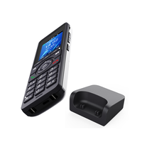 Teléfono GSM Inalámbrico 4G con Doble SIM y WiFi Inteligente, con Pantalla de 2.4 Pulgadas y 3 Líneas SIP para Hoteles, VoIP de Pared