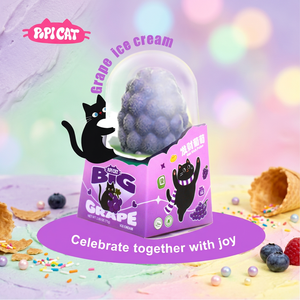 ไอศกรีมรสองุ่นไล่เฉดสีม่วง PoPI CAT เนื้อครีมเข้มข้น เหมาะสำหรับปิกนิกและของขวัญสำหรับน้ำ<span class=keywords><strong>ชา</strong></span>ยามบ่าย - Product Image 1