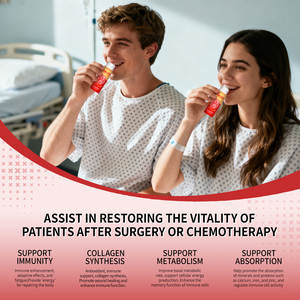 Ekstrak Herbal suplemen tetesan cair <span class=keywords><strong>Anti</strong></span> Penuaan antioksidan makanan cair suplemen tanaman berbasis minuman untuk dukungan kekebalan - Product Image 5