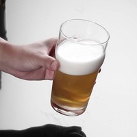 Verre à bière artisanal américain de luxe, à large ouverture, grande capacité, type Pearson, OEM/ODM.