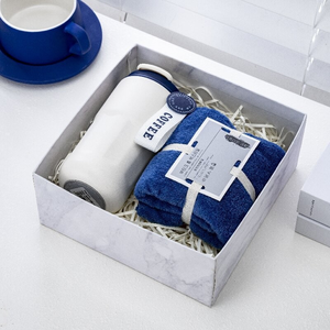Juegos de regalo promocionales al por mayor precio barato conjunto de regalo corporativo regalos de promoción de negocios taza de café con masajeador de cuello paraguas - Product Image 5