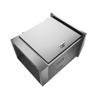 Caja de distribución eléctrica para exteriores suministrada de fábrica, carcasa de Metal impermeable con caja de medidor, Panel de Control de nueva versión