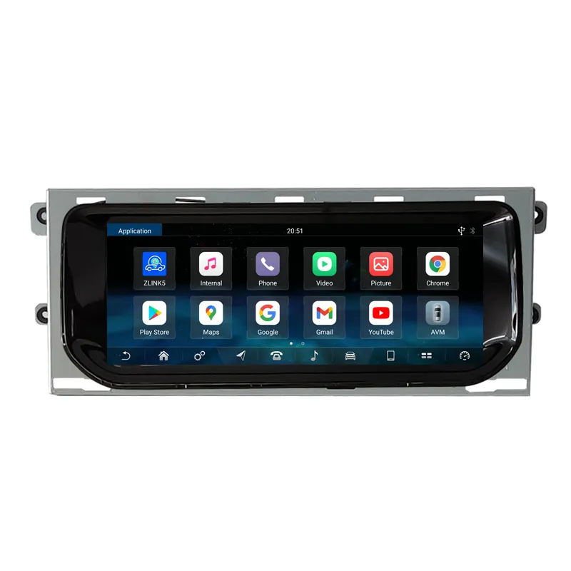 10.25" Android 12.0 สําหรับLand Rover Range RoverกีฬาL494 2013-2020 Harman Boschโฮสต์ 4G 64Gวิทยุรถยนต์GPS NAVIวิทยุอัตโนมัติ