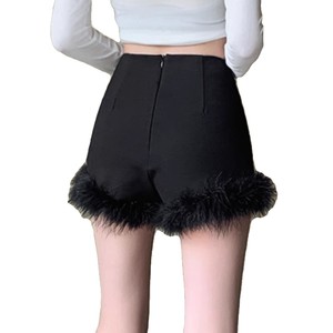 กางเกงขาบานสีดำสำหรับผู้หญิง, กางเกงรัดรูปเอวสูงสีดำสำหรับฤดูใบไม้ร่วงและฤดูหนาว2025 - Product Image 5