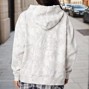 <span class=keywords><strong>Felpa</strong></span> con Cappuccio Oversize da <span class=keywords><strong>Donna</strong></span>, Alta Qualità in <span class=keywords><strong>Cotone</strong></span> Pesante, Logo Ricamato, Streetwear di Lusso - Product Image 2