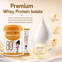 Poudre d'isolat de protéines de lactosérum Golden Protein, boisson nutritive quotidienne de qualité supérieure, mélange de protéines facile à mélanger, 80 portions