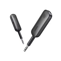 UGREEN Émetteur et Récepteur 2-en-1 sans Fil 5.0 Adaptateur Audio Auxiliaire 3,5 mm pour Voiture