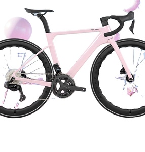 Bicicleta de Carretera Popular Sport T800 con Cuadro de Carbono R15pro, Horquilla de Carbono Completa, Frenos de Disco, para Uso Diario y Carreras, con Soporte para Logotipo Personalizado R15pro- 3rd1 R - Product Image 6