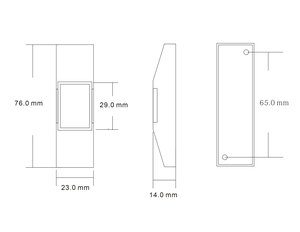 Hot Sale Support OEM 12V Fireproof Door Exit <strong>Switch</strong> Mini Exit <strong>Button</strong> Emergency Exit <strong>Button</strong> For Door Access Control System - Product Image 5