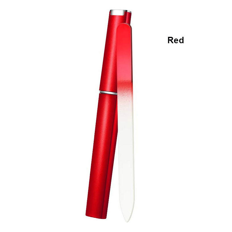 Red Glass Nail File