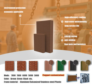 Waben-Verdunstung skühl kissen: Effizient für Gewächshaus-, Broiler-Geflügel-und Tierhaltung geräte - Product Image 4