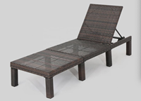 Chaise de soleil en osier au design moderne, pour la plage, tout doux, en rotin, pour loisirs, toutes saisons, nouveau design