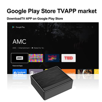 Topleo ATV Android Box, Smart TV Box Android con ATV 12 Quad Core, WiFi 5G, Compatible con Resolución 8K, TV Box Certificado