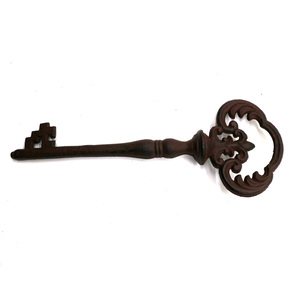 Clé squelette décorative de style antique, clé décorative pour cave à vin, clé de château pour la décoration de la maison - Product Image 4