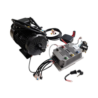 High-Power 48V 10kW 1500 RPM Marine Brushless DC Motor Kit Includes Motor, Driver, and Rotary Encoder