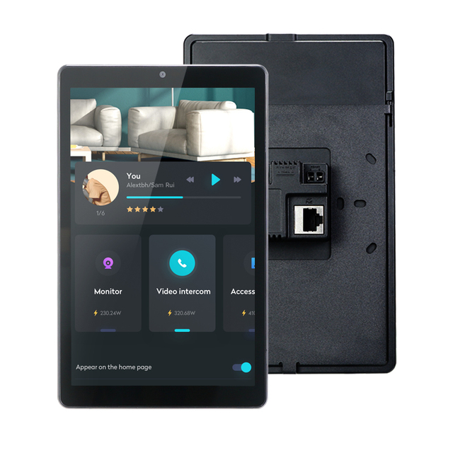 8 Inch in Wall Touch Panel YC-SM08P Small Home Automation Touch Screen Tablet Pc
