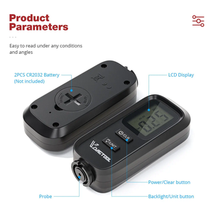 Vdiaggटूल vc100 कार पेंट टचअप चेक मशीन कोटिंग मोटाई गेज कार निरीक्षण डिवाइस कार बॉडी पेंट स्कैनर - Product Image 5