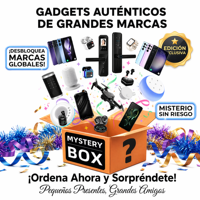 Caja Misteriosa de Electrónicos COSMOVA con Más de 500 Dispositivos Electrónicos - Regalo Aleatorio de Alta Calidad de 1 a 5 Piezas para Familiares y Amigos