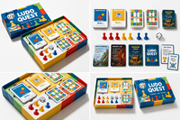 Cartes de jeu personnalisées imprimées sur mesure, double face, écologiques, coins arrondis, en papier verni, pour jeux de société, jeux à boire, jeux de cartes familiaux