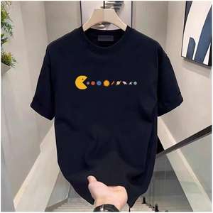 Herren T-Shirts Schwergewicht Neuheiten Custom Sports Big Size Anti Slip Oem/Odm Plain Blank 2024 Print Logo Herren Enges T-Shirt - Product Image 4