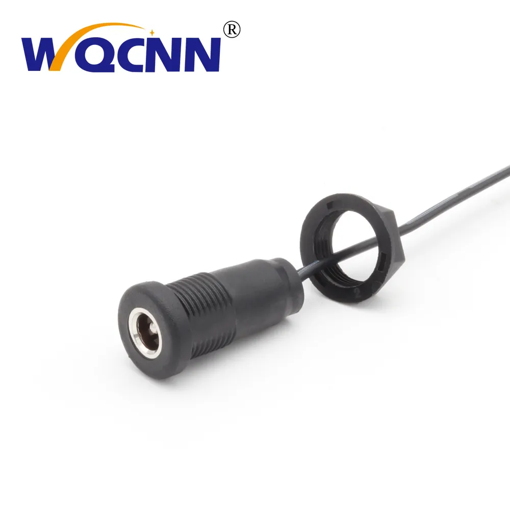 DC 5.5*2.5 Mm Male And Female Jack To Open End Wire 2 Core 5521 5525 Plug Extension 12v DC Power Pigtail Cable