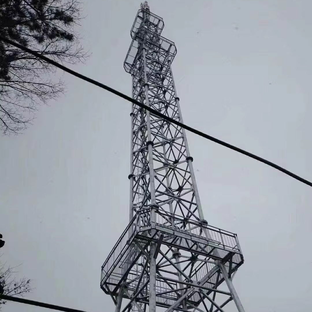 Аксессуары для телекоммуникационных башен, коммуникационная сталь, Wifi мачтовая башня и решетчатые мачты