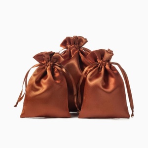 Thickened Geon Silk Eco-Friendly Durable Storage Bag <b>Drawstring</b> Closure-High-end Jewelry Accessories Storage Gift Giving Bag - Product Image 5