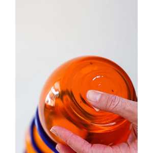 Jarrón de Cristal y Vidrio Arancio de Barovier y Toso - Product Image 1