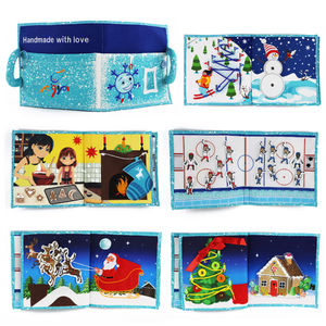 Distributeur recherché pour <span class=keywords><strong>livre</strong></span> doux éducatif Montessori bébé 0-3-6-12-18 mois <span class=keywords><strong>livre</strong></span> en tissu froissé au toucher - Product Image 3