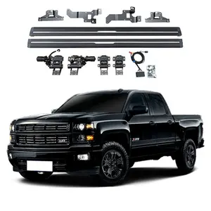 Customized Car Accessories Pickup Power Running Board for Chevy Silverado 1500 2500 Crew Cab Truck Side Steps 2015-2018