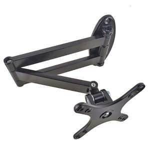 ขายึดติดผนังสำหรับจอ LCD และทีวีแบบพับได้ ขนาด 10-27 นิ้ว ปรับหมุนได้ ยืดหดได้ ติดตั้งง่ายด้วยกาวในตัว ทนทาน กันน้ำ ผลิตจากอลูมิเนียมอัลลอย - Product Image 3