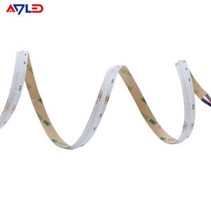 Tira de Luces LED RGB COB de Alta Calidad, 630 LED, 12V/24V, 10MM de Ancho, IP20 IP67 para Iluminación Exterior - Product Image 1