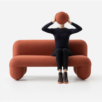 Conception moderne spéciale personnaliser tissu cuir salon loisirs canapé ensemble Villa hôtel simple chaise longue maison canapé meubles