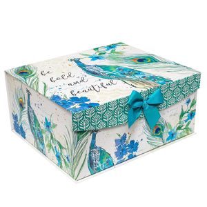 Boîte cadeau personnalisée à montage rigide Emballage de gants en forme de livre à couvercle magnétique avec ruban et nœud <span class=keywords><strong>papillon</strong></span> - Product Image 6