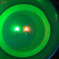Nuit Led pêche lumière bâton Starlight pêche bâtons lumineux flotteur travail avec CR322 LIR322 batterie