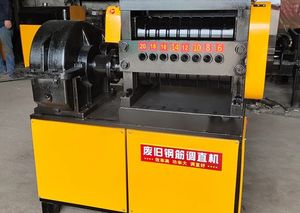 Redresseur hydraulique automatique pour fil d'acier usagé, barres d'armature et acier rond, disponible en plusieurs tailles (6-18 MM) - Product Image 2