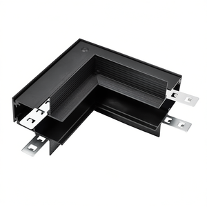 Recessed Vertical Corner For Magnetic Track Light System <b>90</b> <b>Degree</b> Connector <b>Bracket</b> - Product Image 2