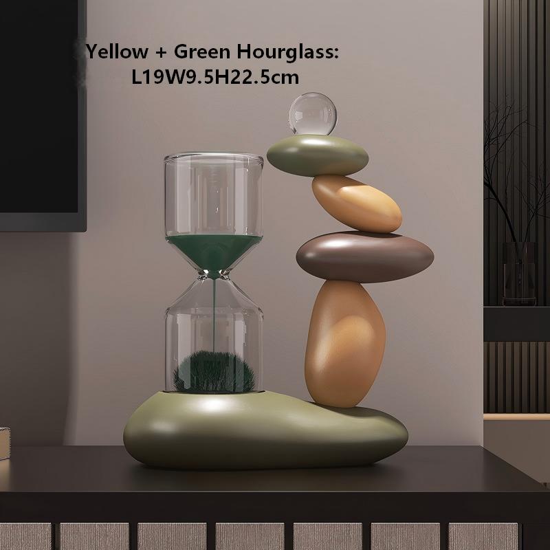 FKD6400Y jaune + sablier vert + boule de cristal