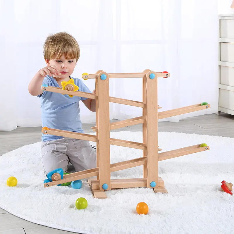 Jeu de billes Montessori en bois, jeu de billes de course, jeu de billes, jeu éducatif pour bébé, jouets pour enfants